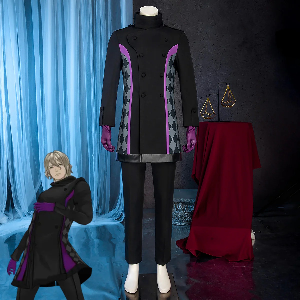 No Sleep For Kaname Date From Ai The Somnium Files Kaname Date Cosplay Costume
