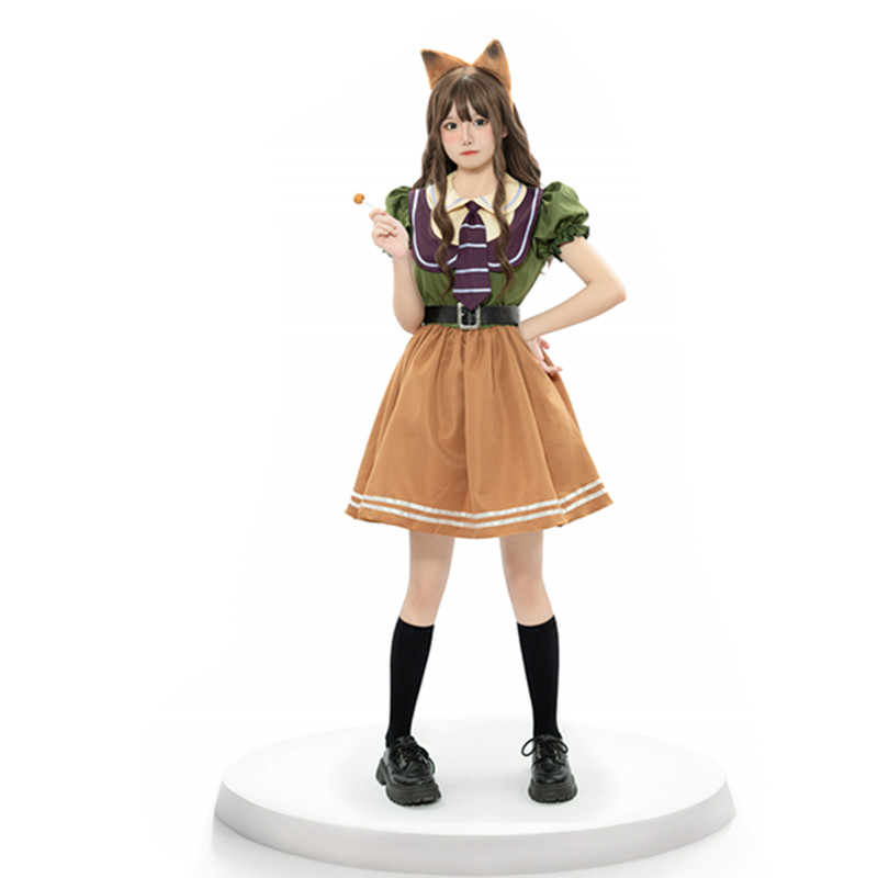 Zootopia Nicholas P. Wilde Fox Nick Cosplay Costume Dress