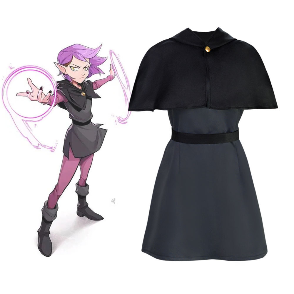 The Owl House Luz Uniform Dress Outfits Halloween Carnival Suit Cosplay Costume