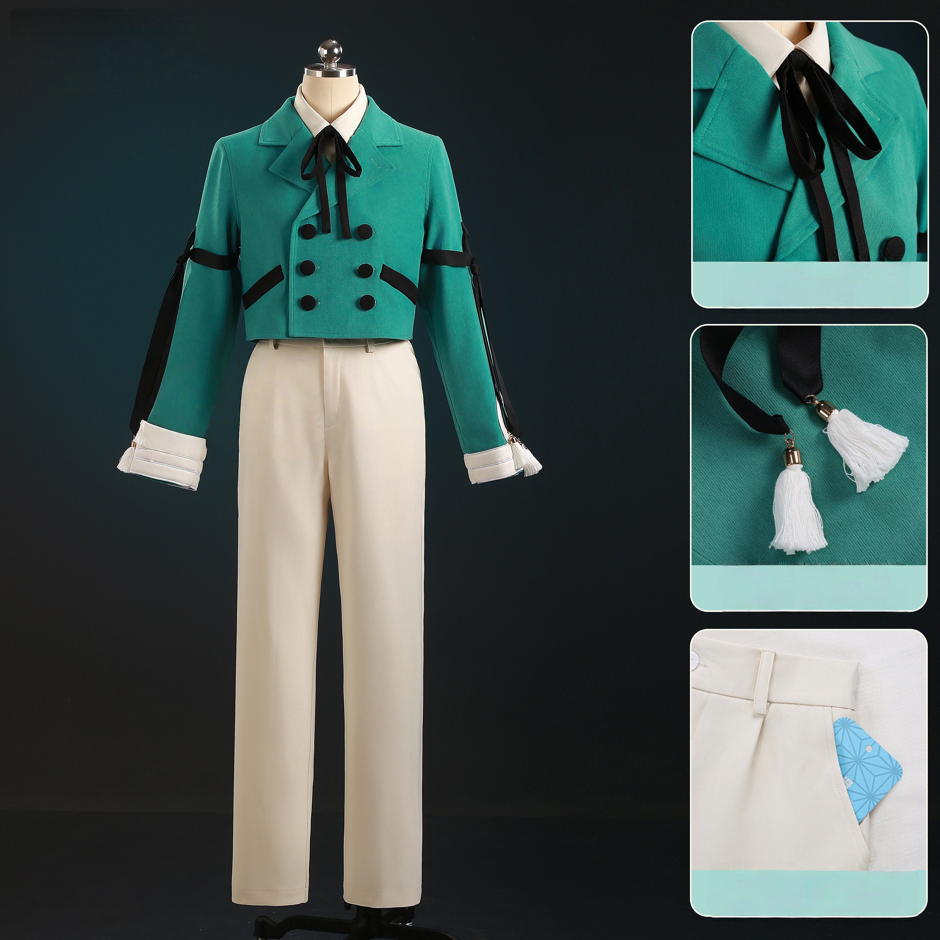 Witch Hat Atelier Agott Arklaum Cosplay Costume 