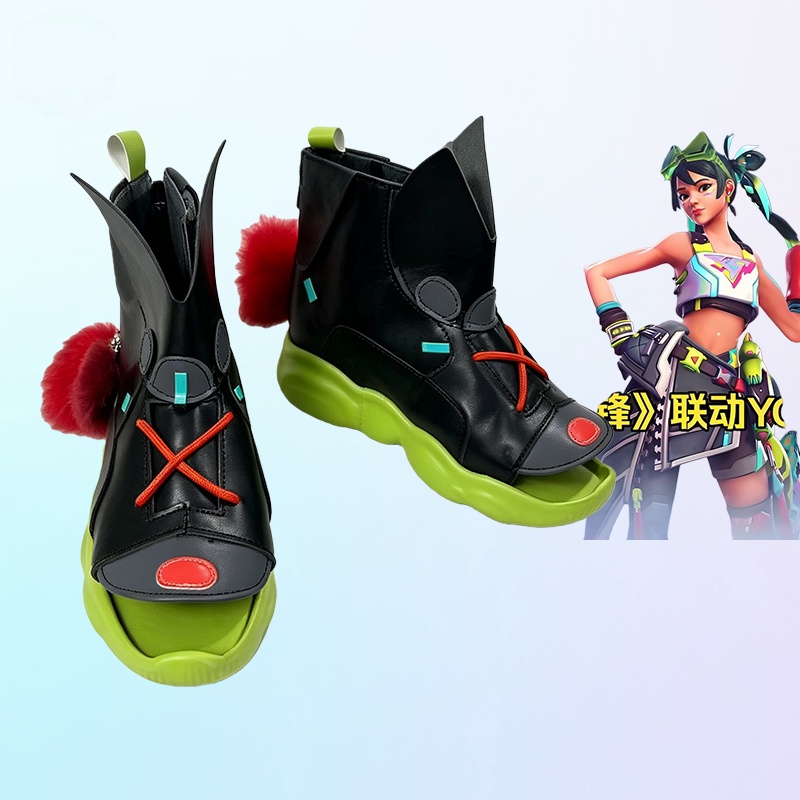 Overwatch X YOASOBI Kiriko Cosplay Boots Shoes