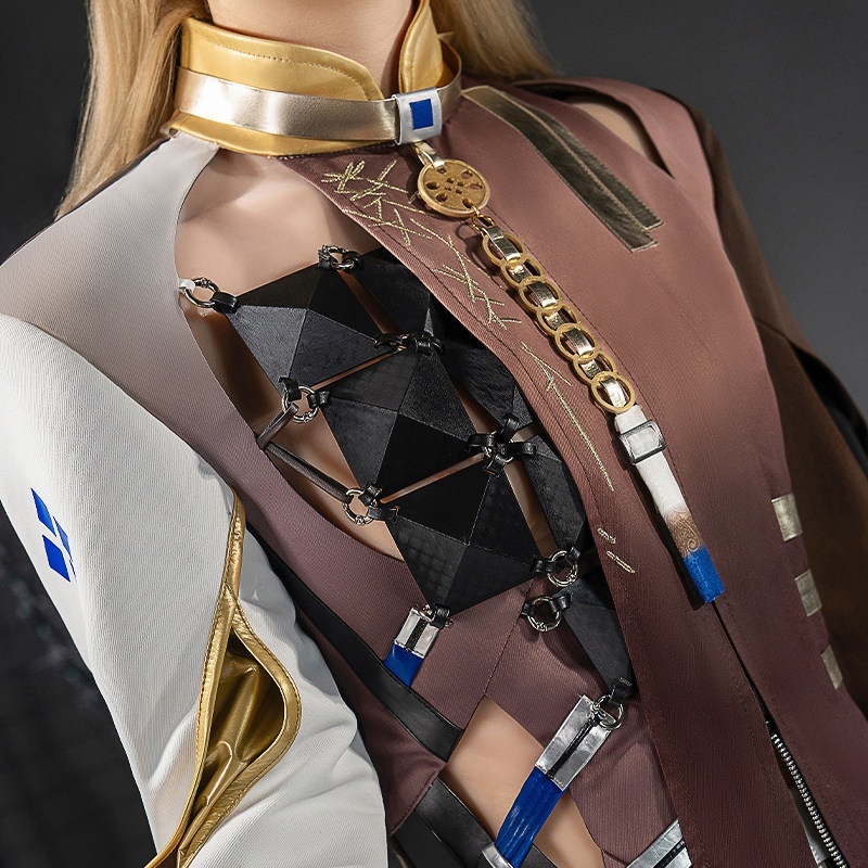 Arknights Ji Cosplay Costume Uniform