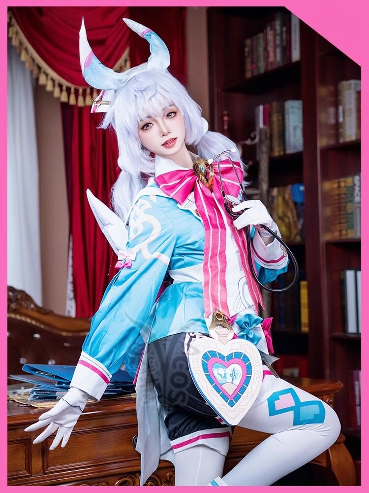 Genshin Impact Sigewinne Cosplay Costume 