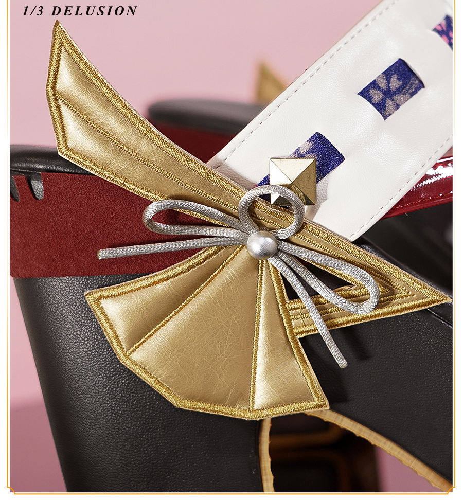 Genshin Impact Yae Miko Guuji Yae Halloween Cosplay Shoes