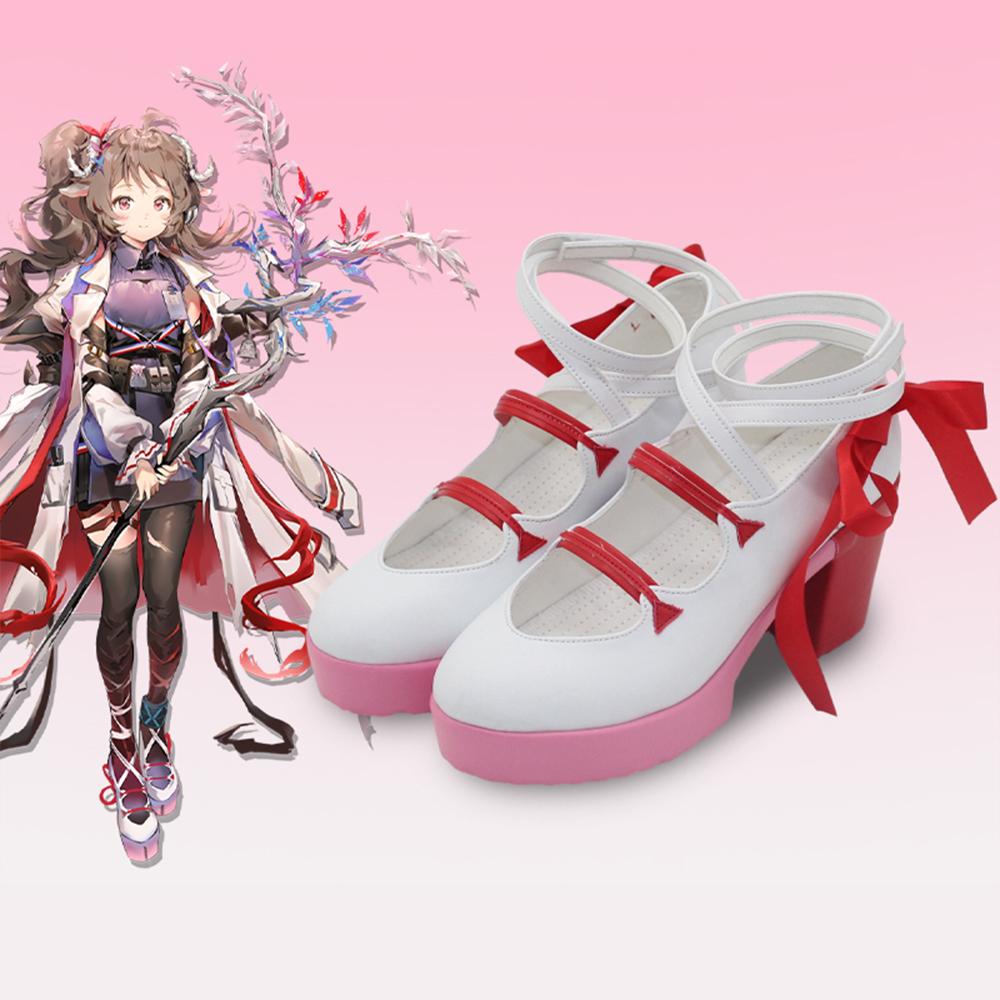 Arknights Eyjafjalla Cosplay Shoes