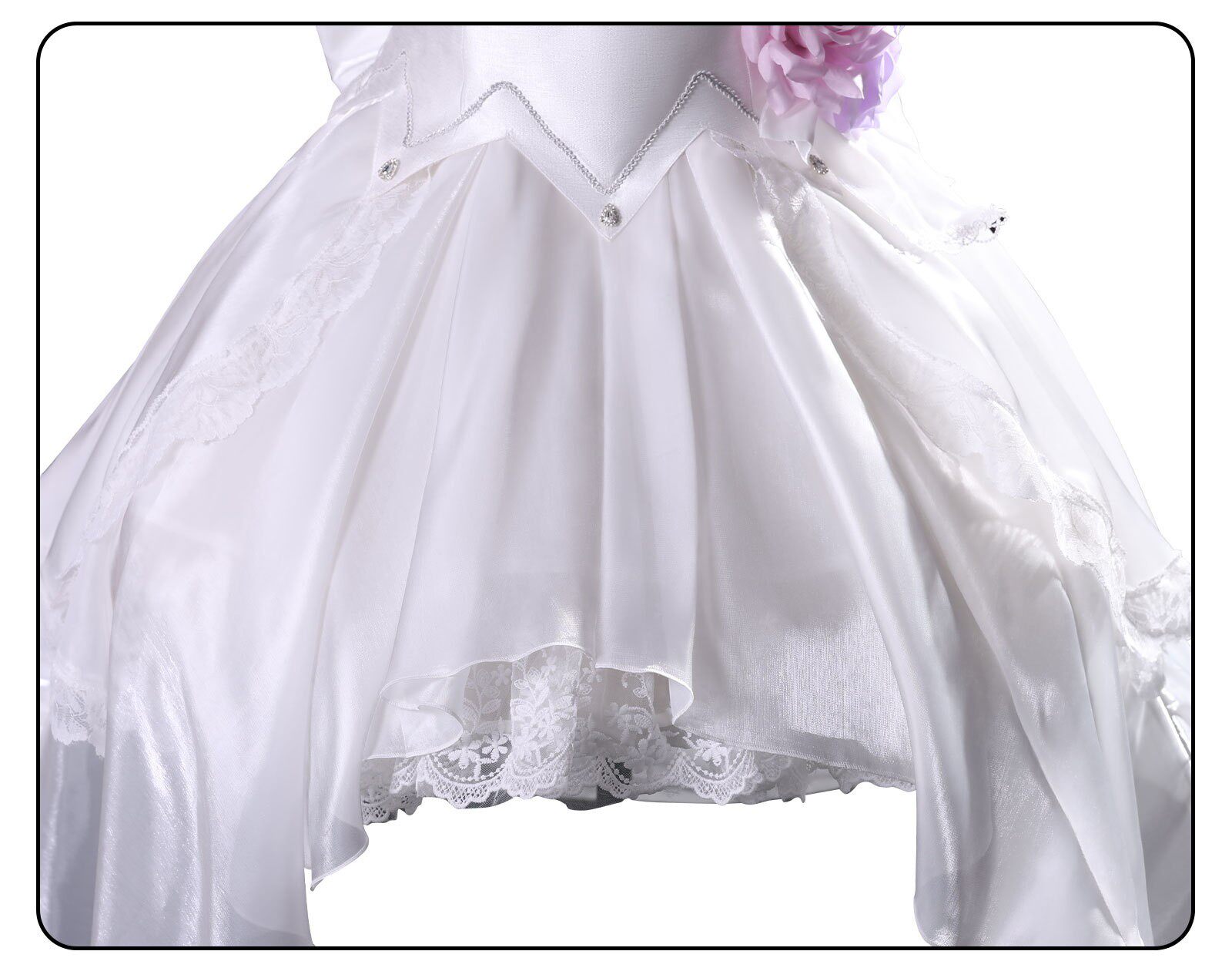 Anime Date A Live Yatogami Tohka Cosplay Wedding Dress Costume