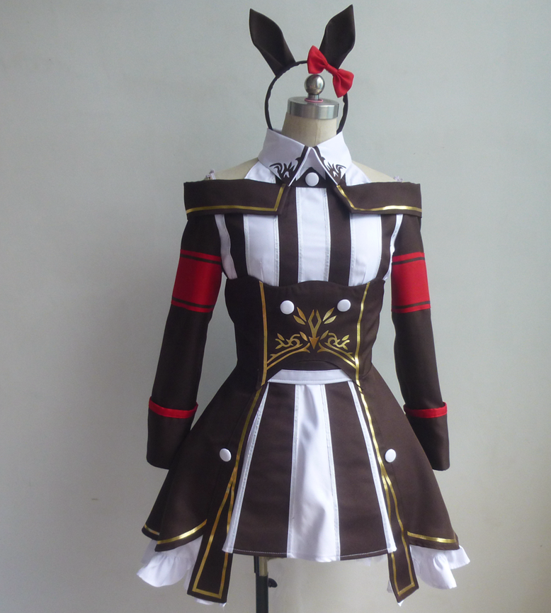 Uma Musume Pretty Derby Curren Chan Cosplay Costume Halloween