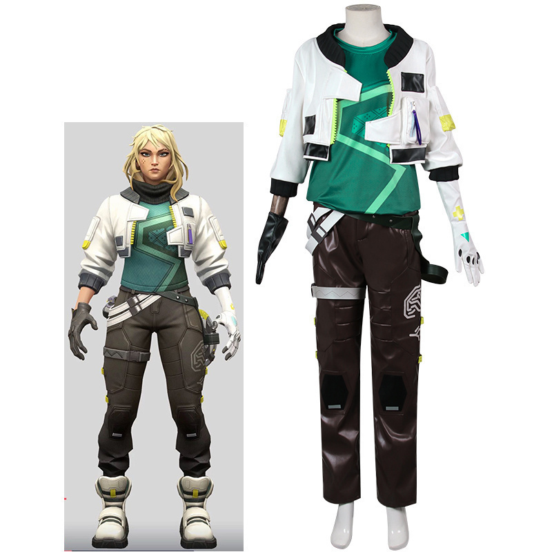 Valorant Agent 23 Deadlock Cosplay Costume