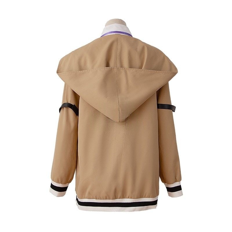 Steins Gate Kurisu Makise Brown Cosplay Costume Men Halloween Carnival Party Suit