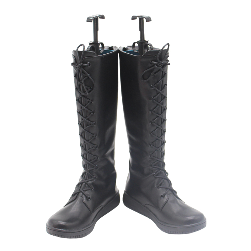 BanG Dream! Kaname Rana Black Cosplay Boots 
