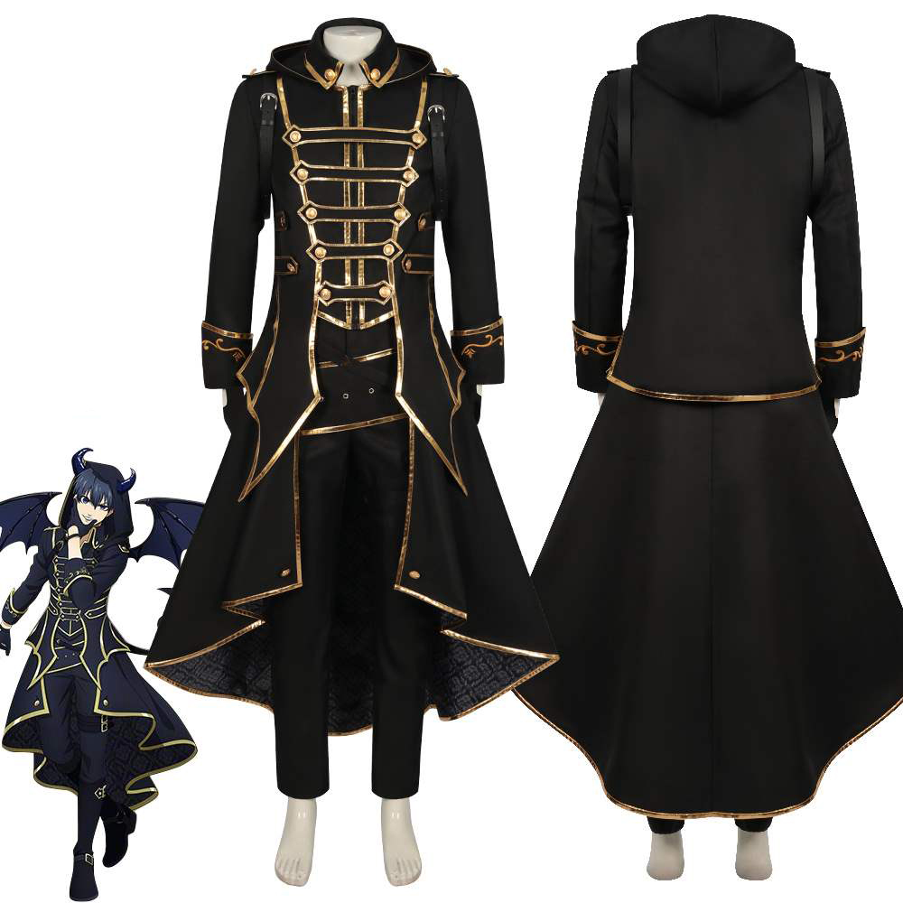  Blue Lock Yoichi Isagi Demon Cosplay Costume