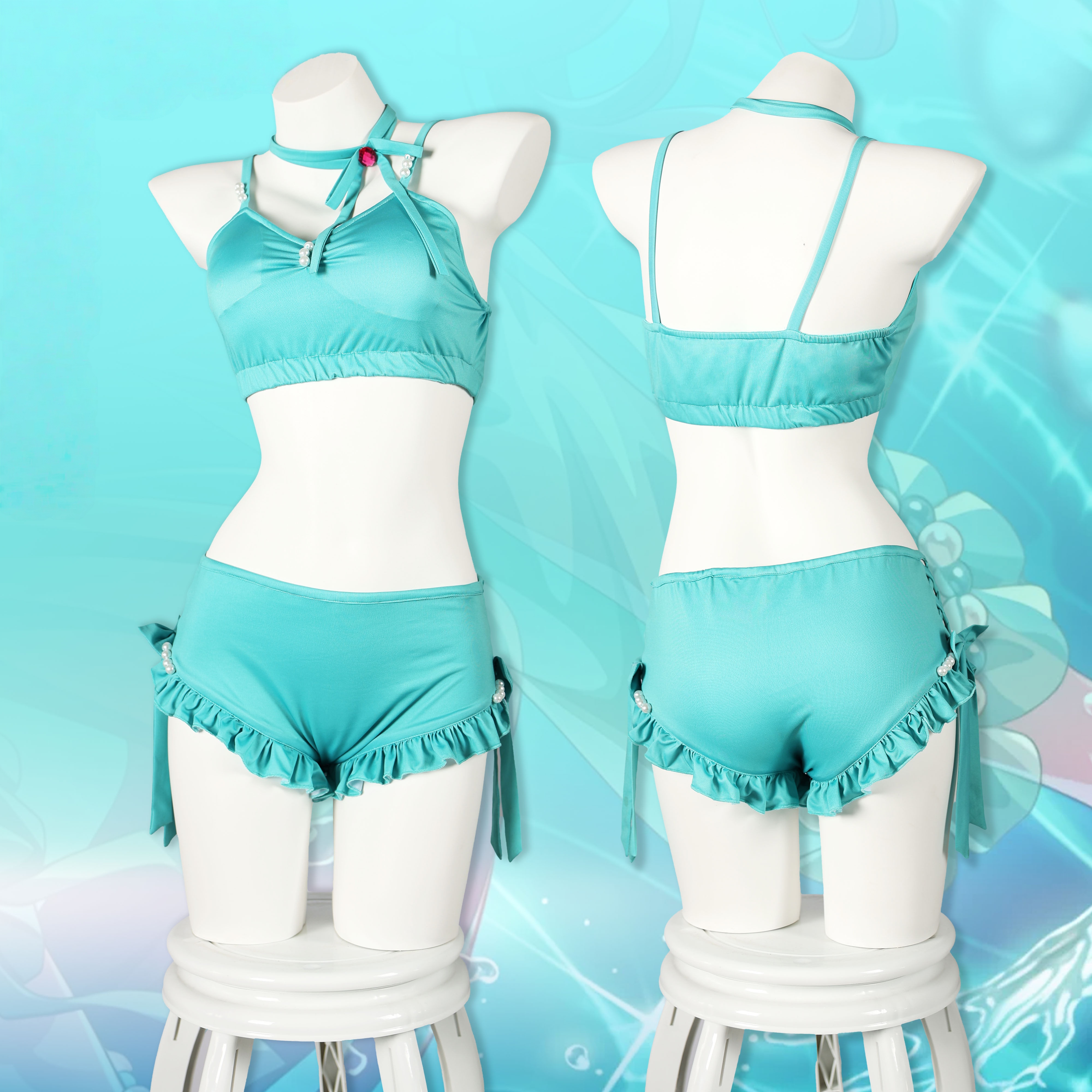 Uma Musume Pretty Derby Win Variation Swimsuit Cosplay Costume