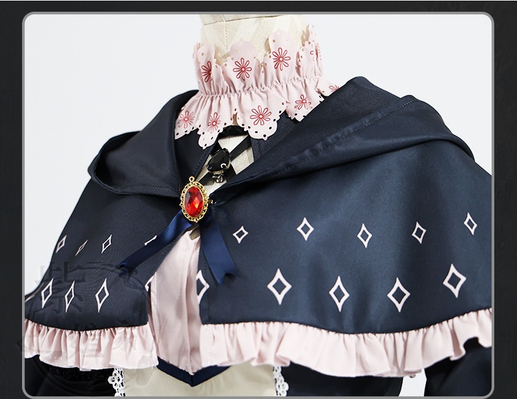 9-nine- Yuuki Noa Evening Dress Ver. Cosplay Costume