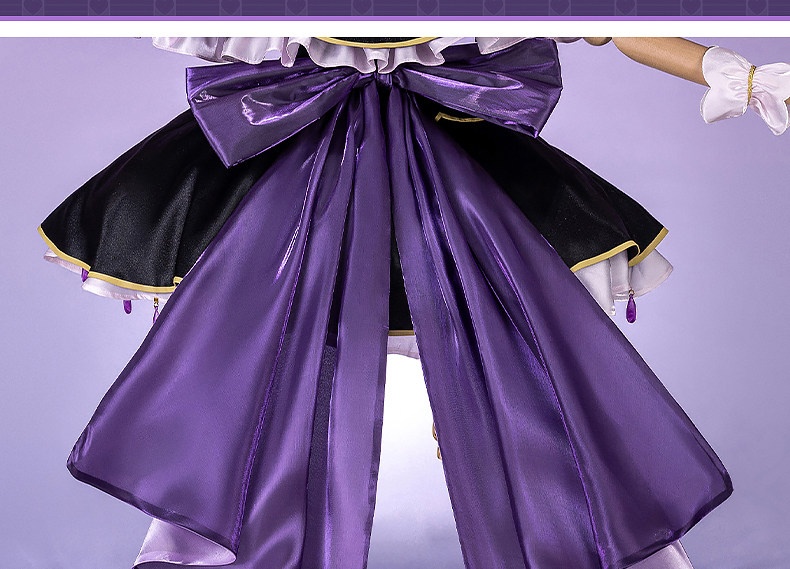 Moria Ruruka Star Detective Precure! Cosplay Costume Cure Moria Ruruka Elegant Dress Uniform Halloween Party Lolita Outfit