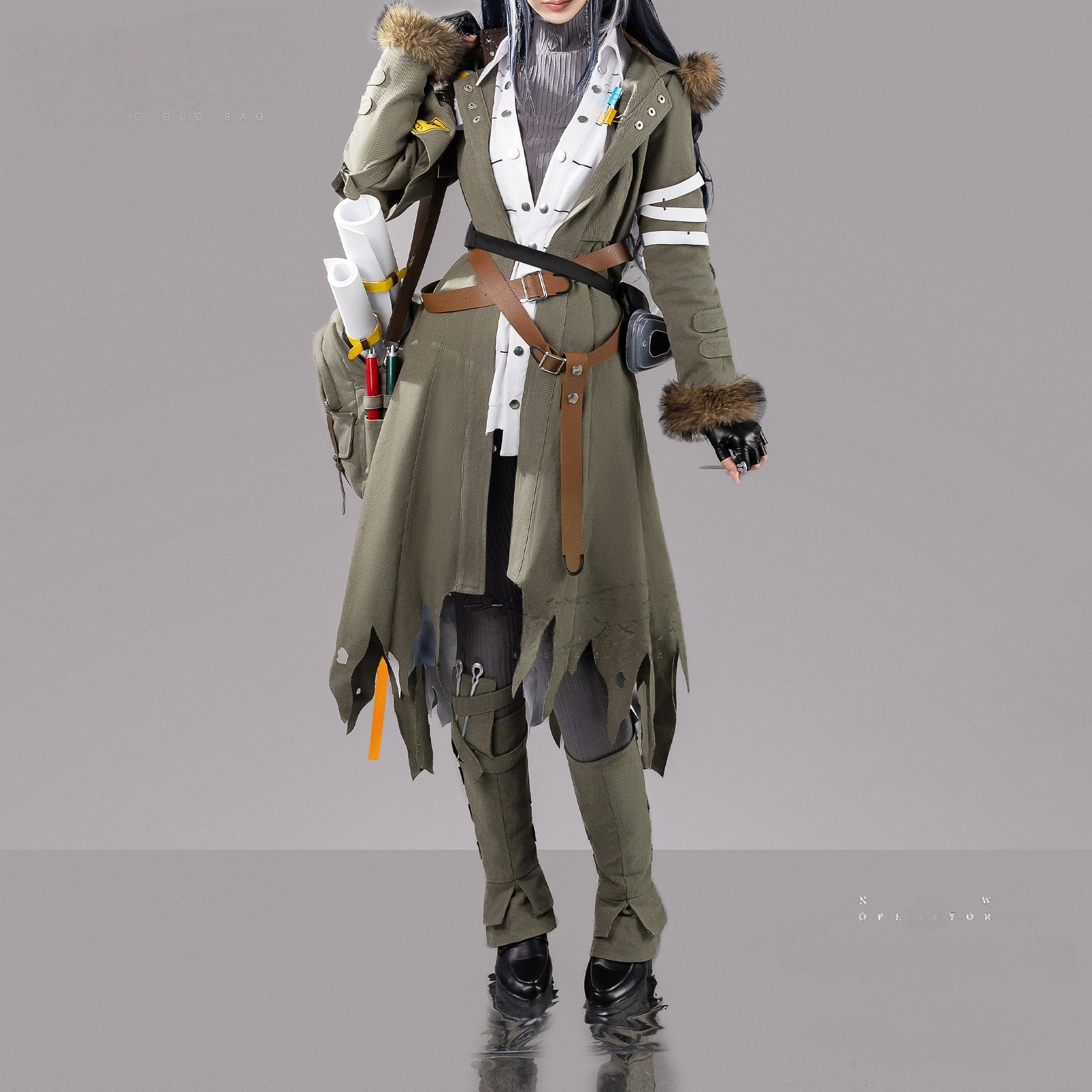 Arknights Snegurochka Cosplay Costume