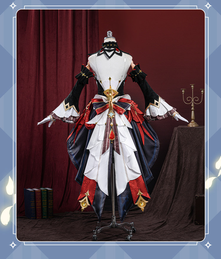Genshin Impact Marionette Sandrone Cosplay Costume 