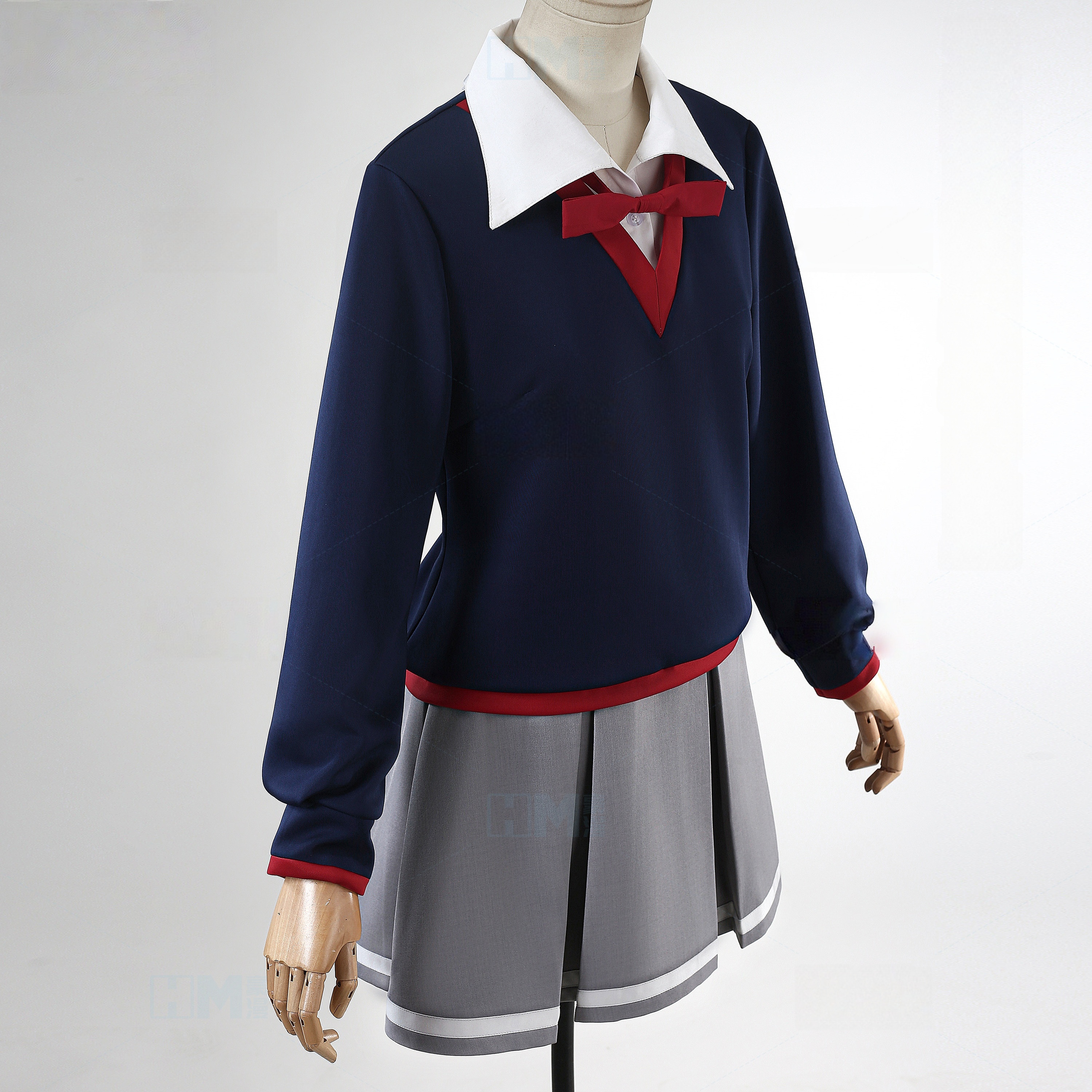 Fate/strange Fake Ayaka Sajyou Blue Cosplay Costume