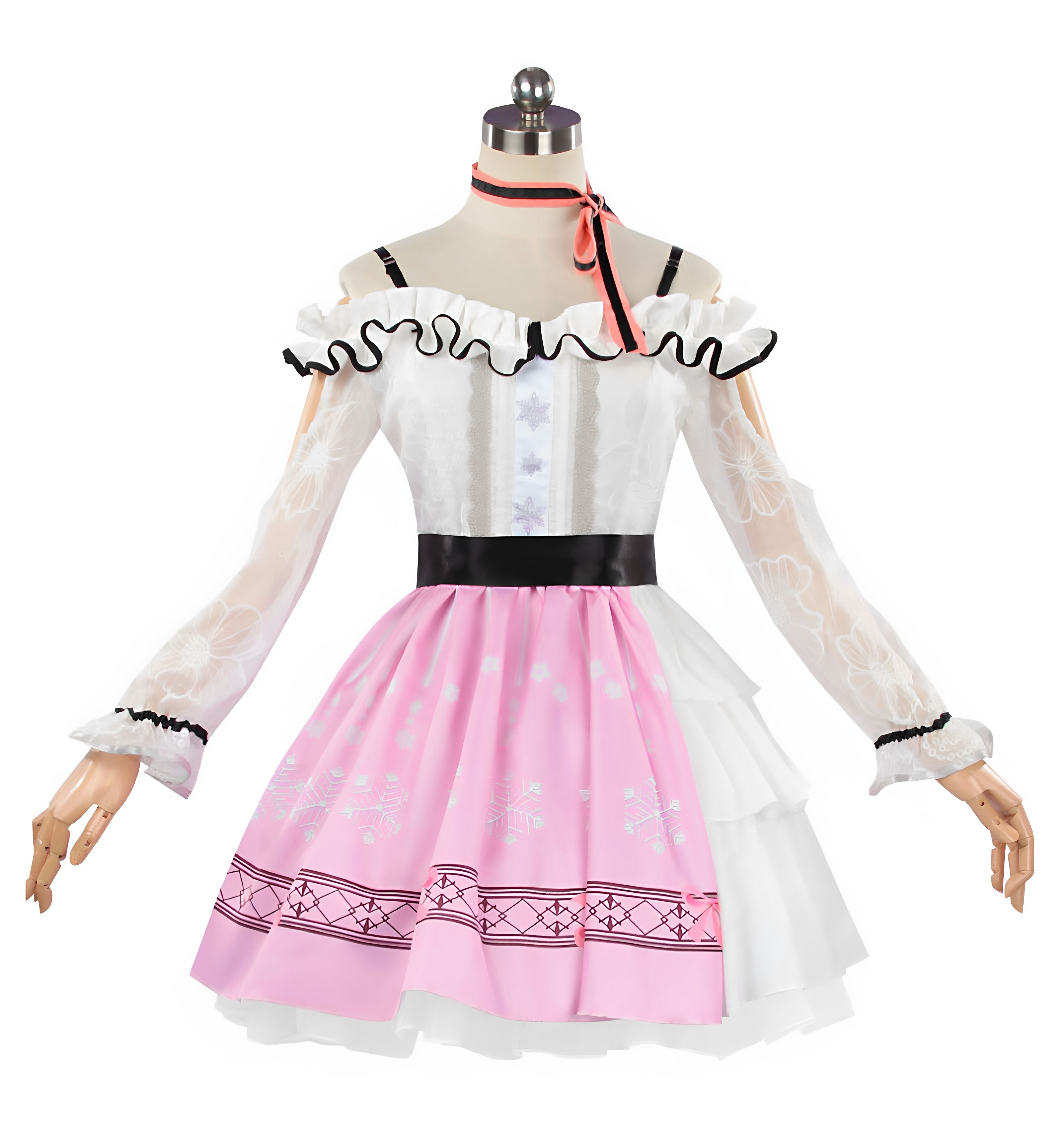 Infinity Nikki Nikki Pink Dress Cosplay Costume