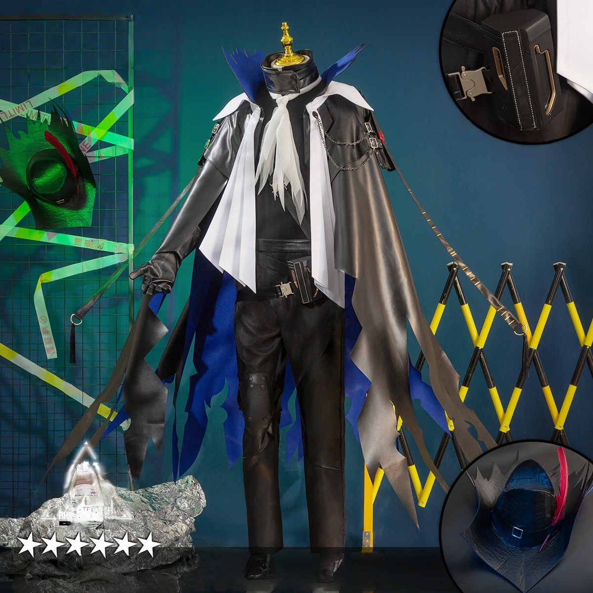 Arknights Ulpianus Captains Three Cosplay Costume