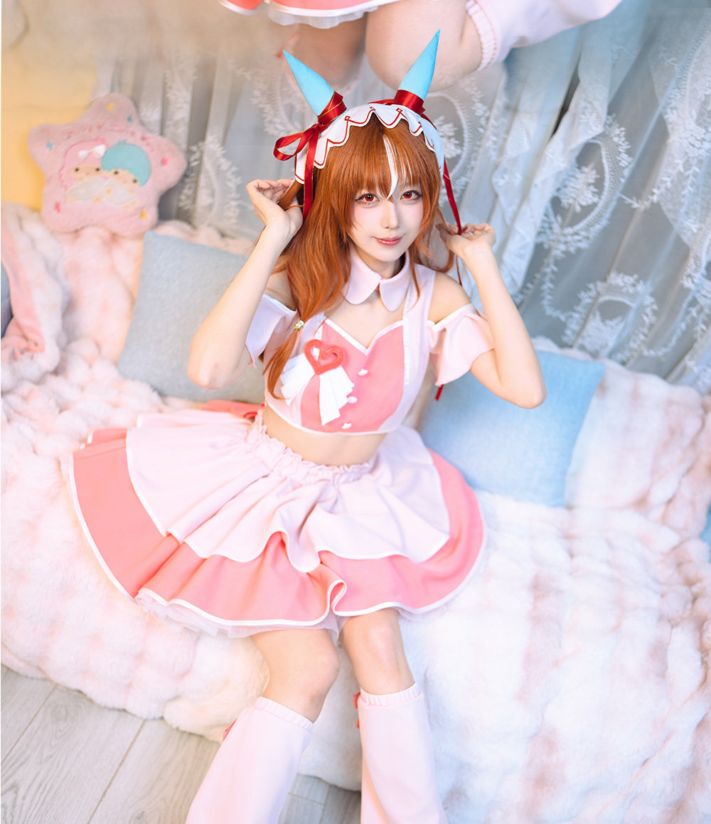 Uma Musume Pretty Derby Pink Dream Journey Cosplay Costume