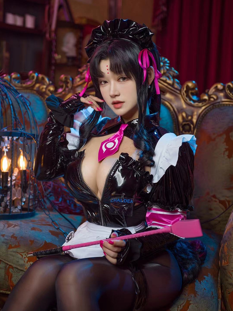 Fate Grand Order FGO Kiara Sessyoin Maid Cosplay Costume