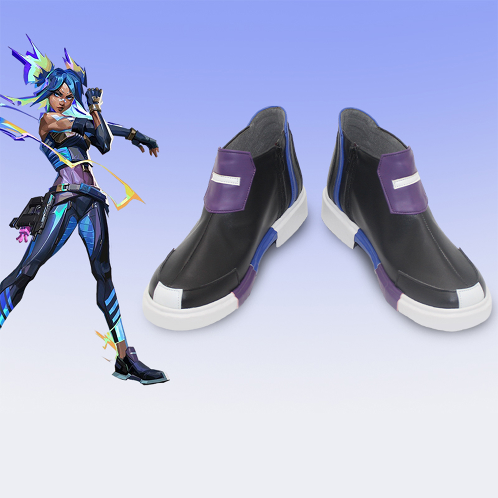 Valorant Neon Cosplay Shoes