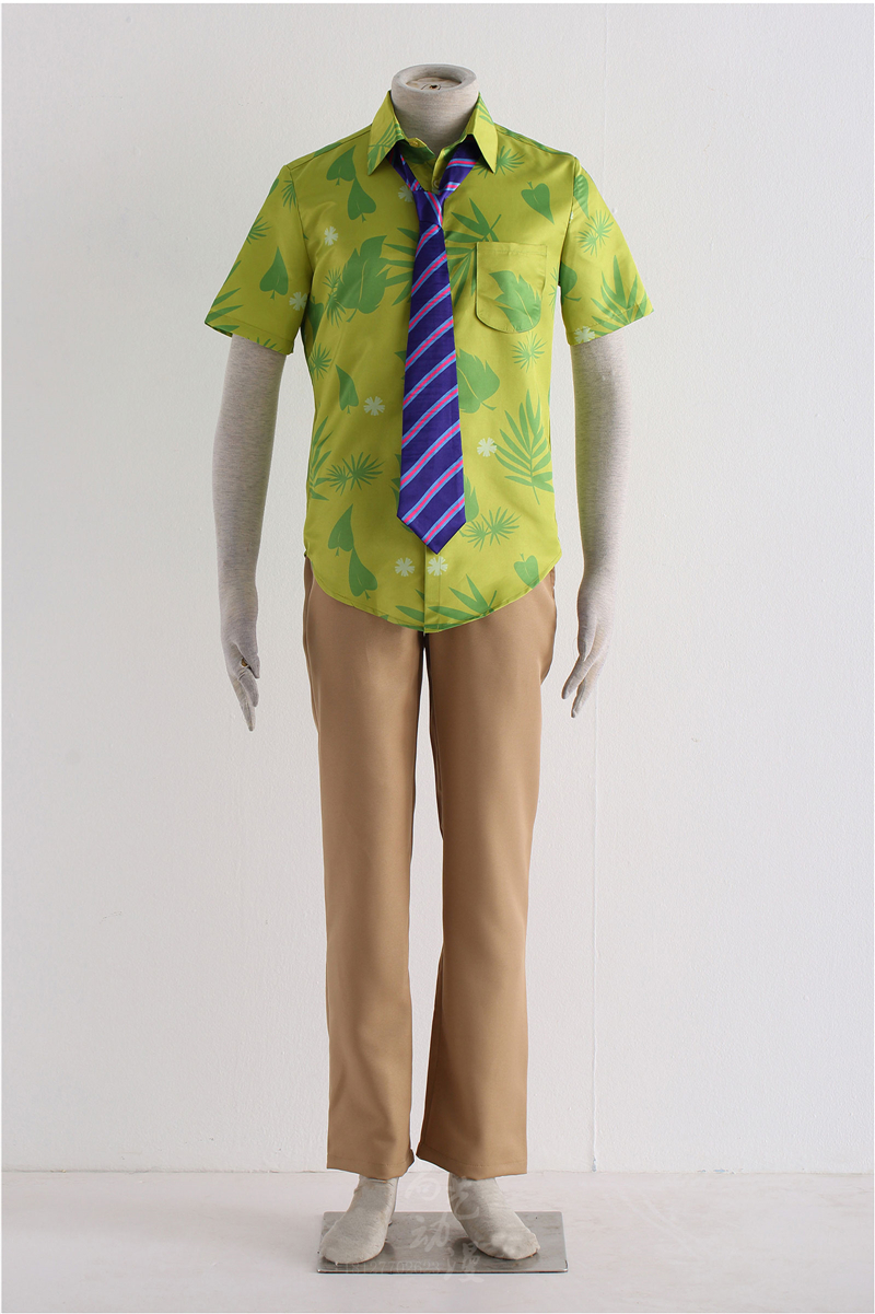 Zootopia Nicholas P.Wilde Fox Nick Cosplay Costume