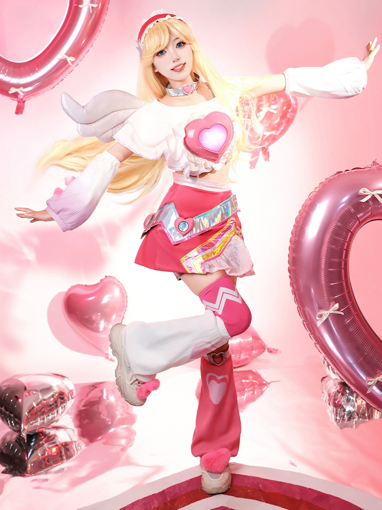 League Of Legends LOL Lovestruck Lux Cosplay Costume Halloween Costume