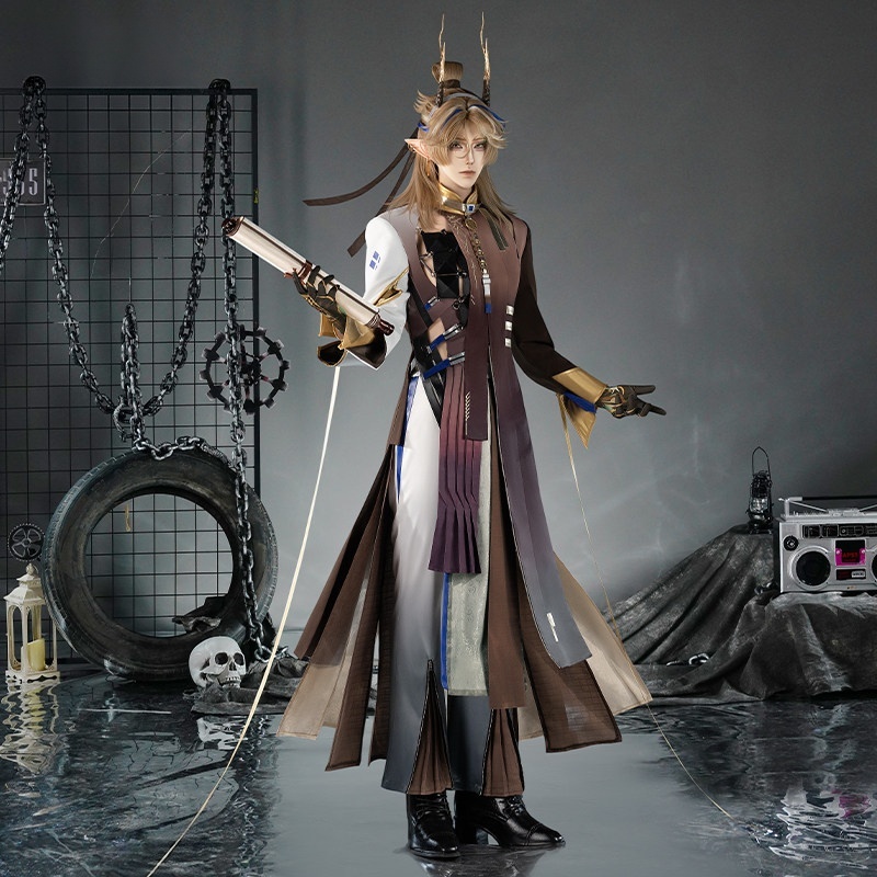 Arknights Ji Cosplay Costume Uniform