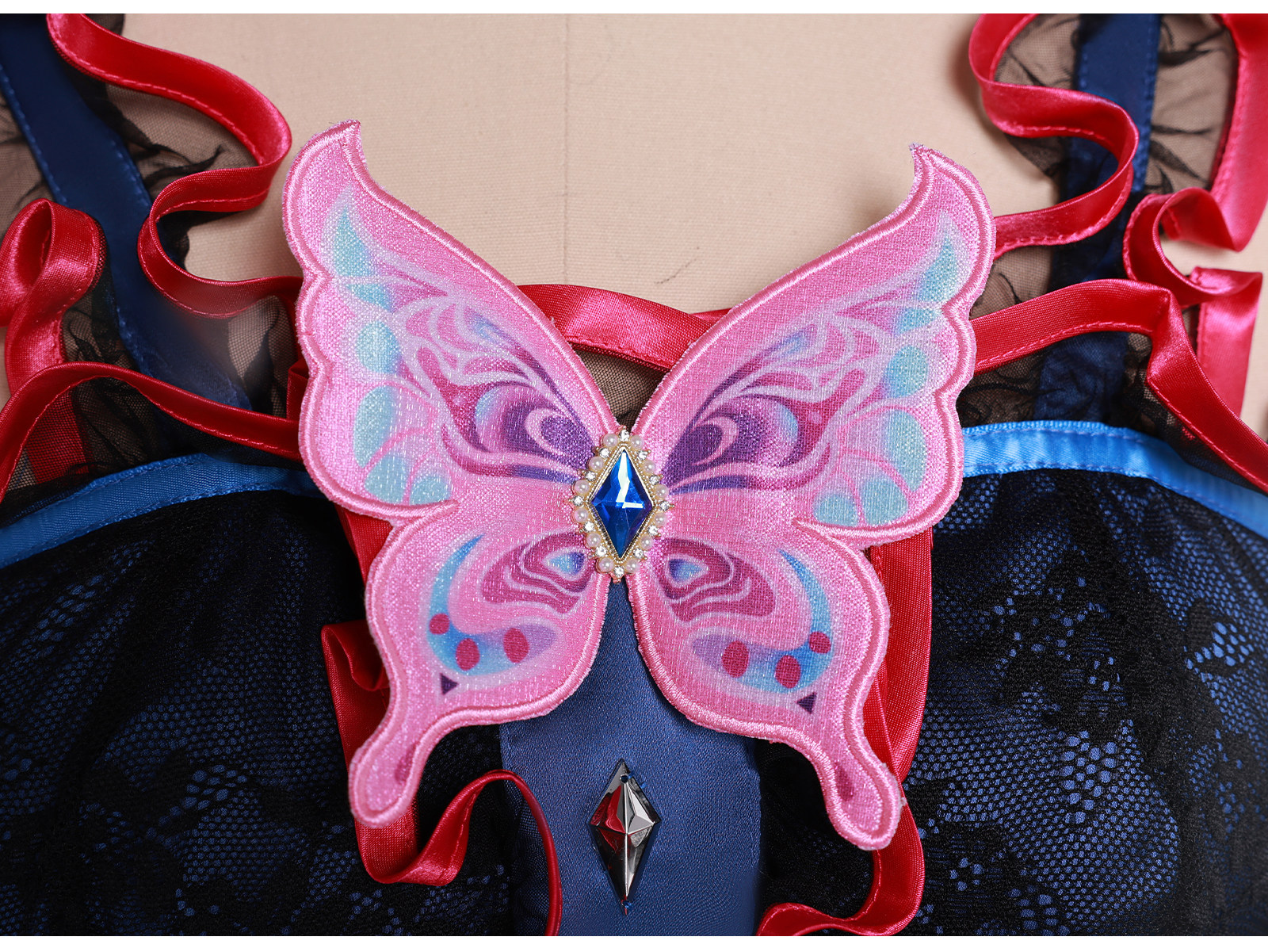 Bai Guangying Cosplay Costume Ye Luoli: Spirit Dream  Dress Outfit Anime Fairy Dress