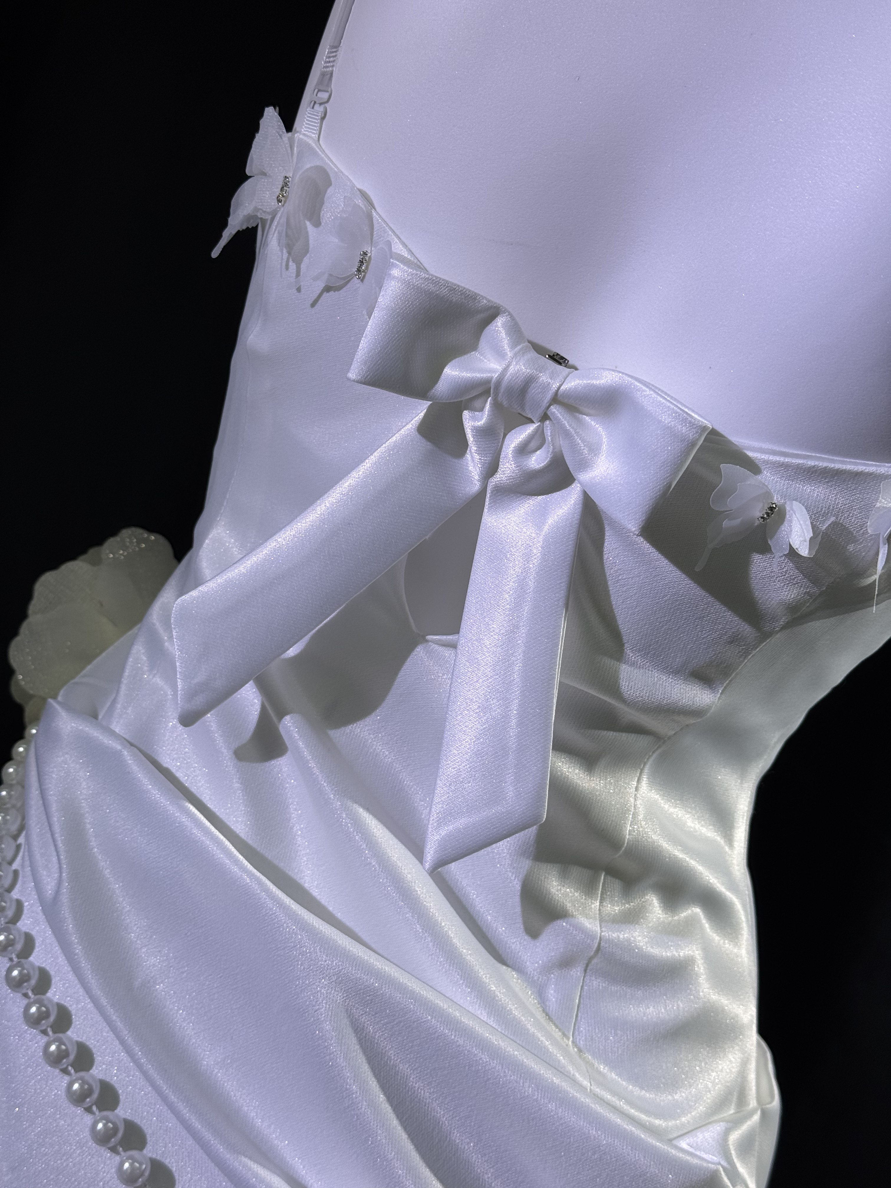 Game Wuthering Waves The Shorekeeper White Cosplay Dress Costumes