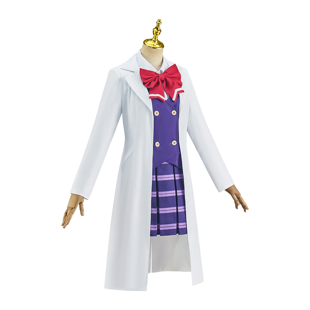 Ace Attorney Gyakuten Saiban Ema Skye Uniform Cosplay Costume