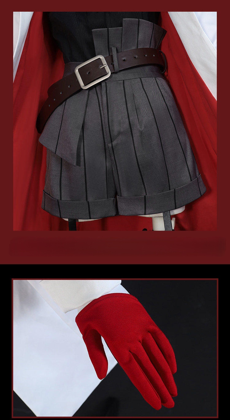 Arknights Texas Old Wound Youth Cosplay Costume 