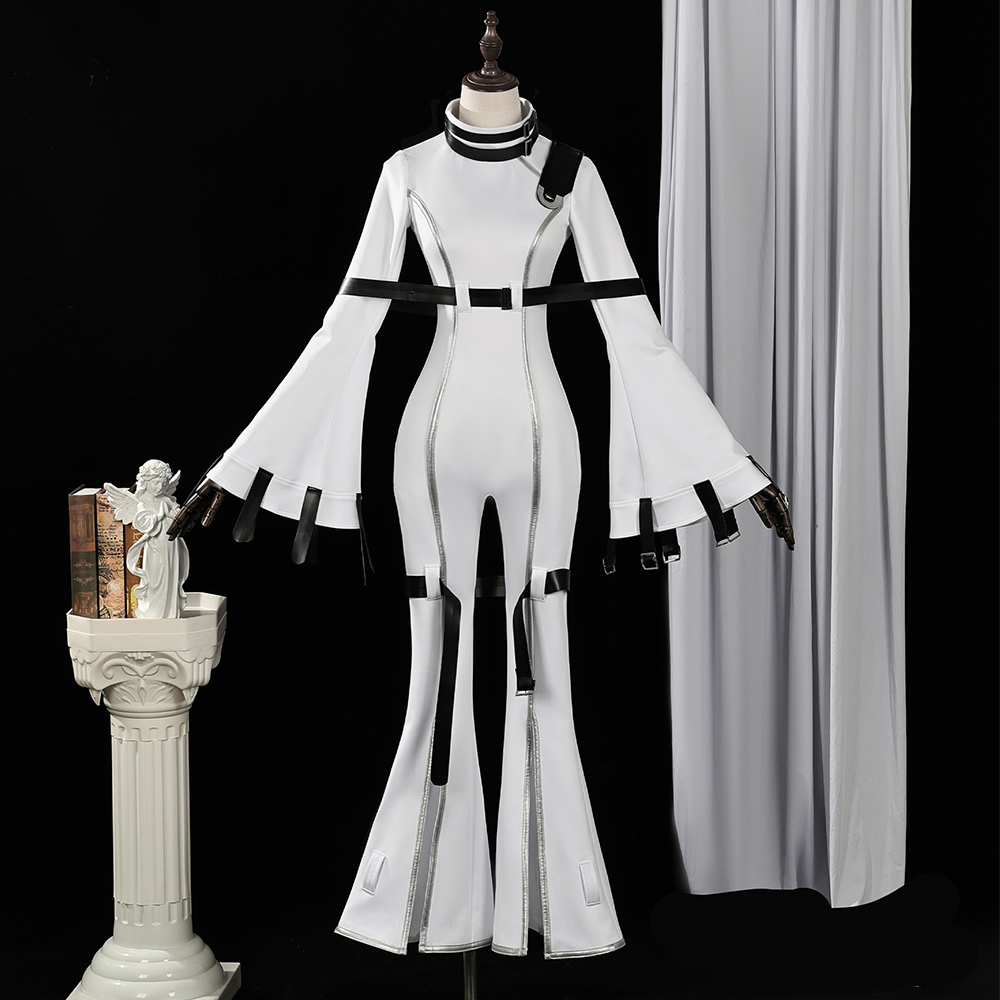 CODE GEASS Lelouch of the Rebellion C.C. White Restraint Cosplay Costume