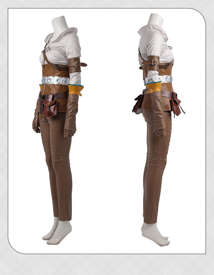 The Witcher 3: Wild Hunt Cirilla Fiona (Ciri) Cosplay Costume