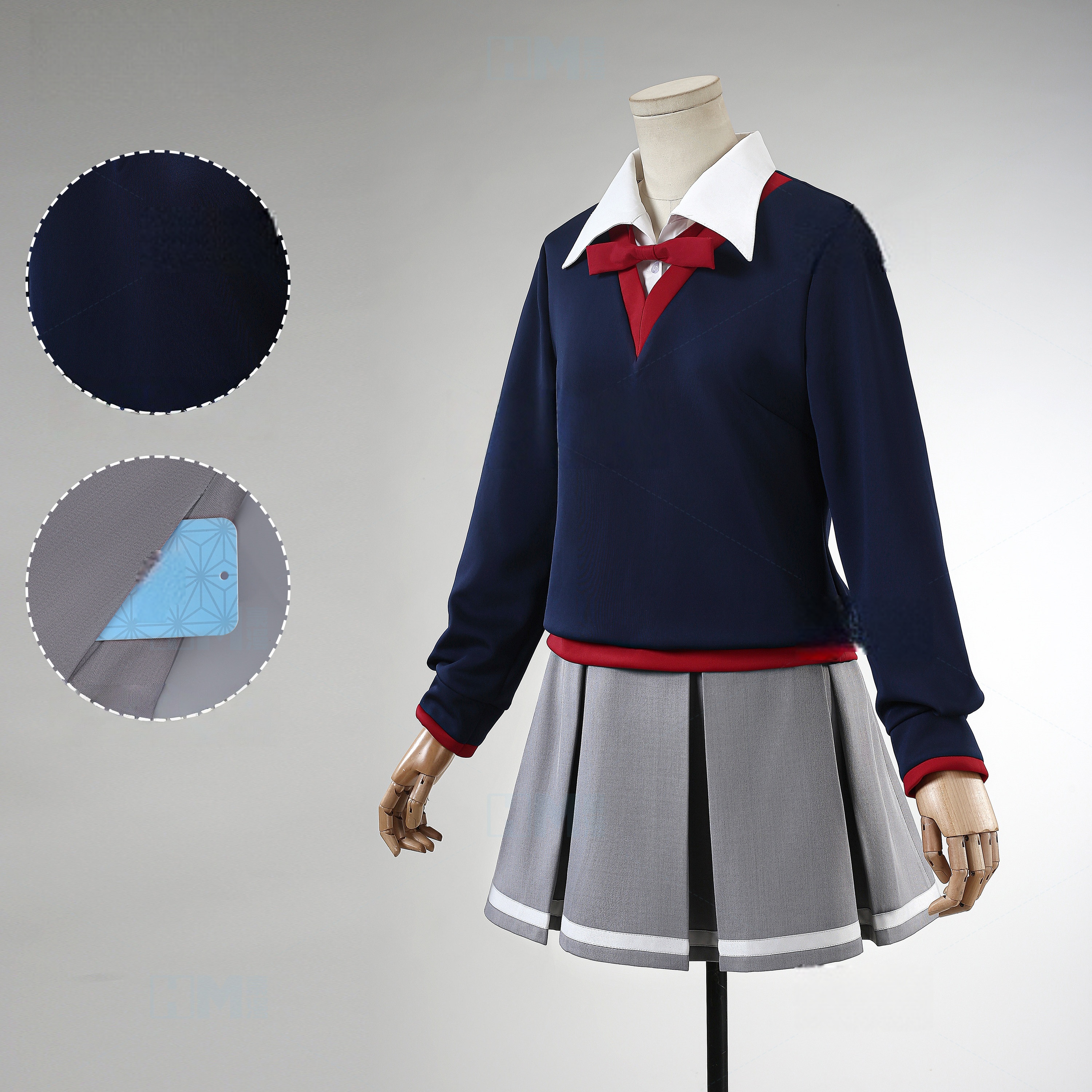Fate/strange Fake Ayaka Sajyou Blue Cosplay Costume