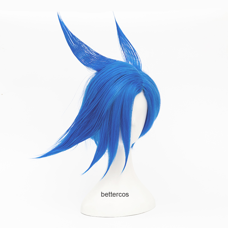 PROMARE Galo Thymos Blue Cosplay Wig