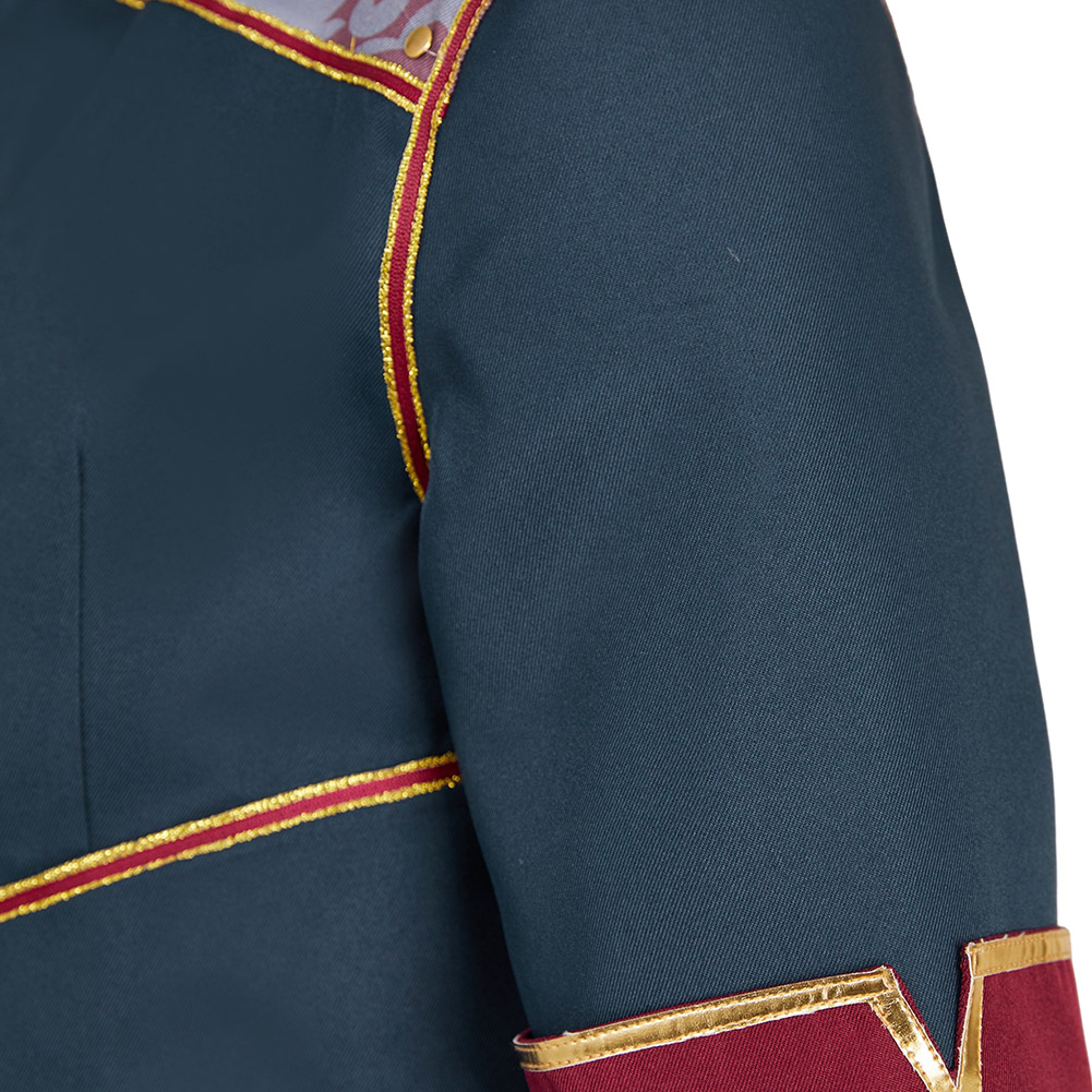 Arcane: League Of Legends 2 (2024) Jayce Green Brown Set Outfits Cosplay Costume