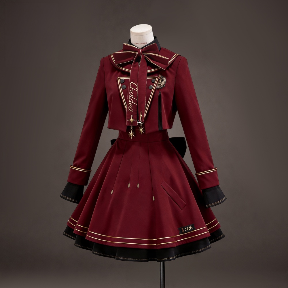 Fate/Grand Order Saber Alter 26FES Chaldea Uniform Cosplay Costume