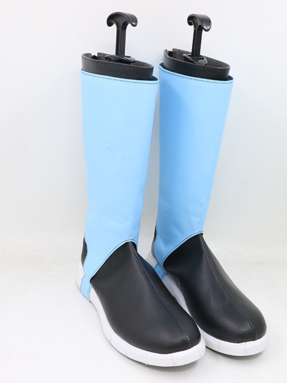 Akudama Drive Hacker Black Shoes Cosplay Boots