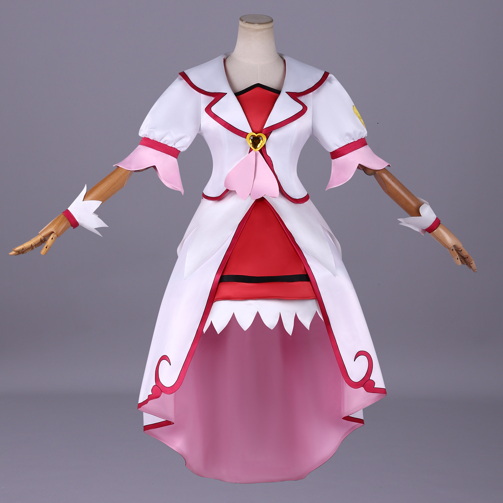 Dokidoki! PreCure Aguri Madoka Cosplay Costume