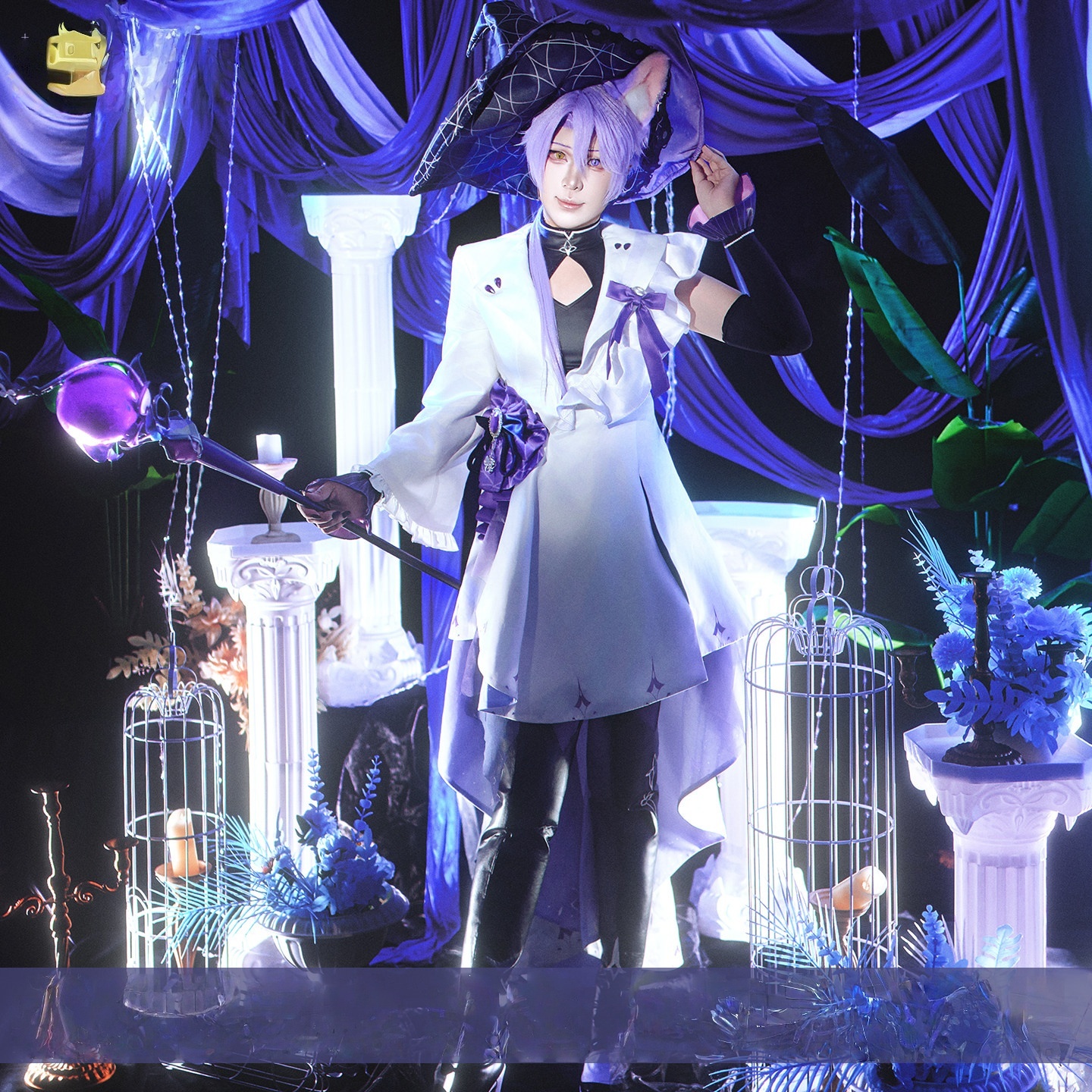 NU:Carnival Kuya Eternal Midnight Amethyst Cosplay Costume Type B