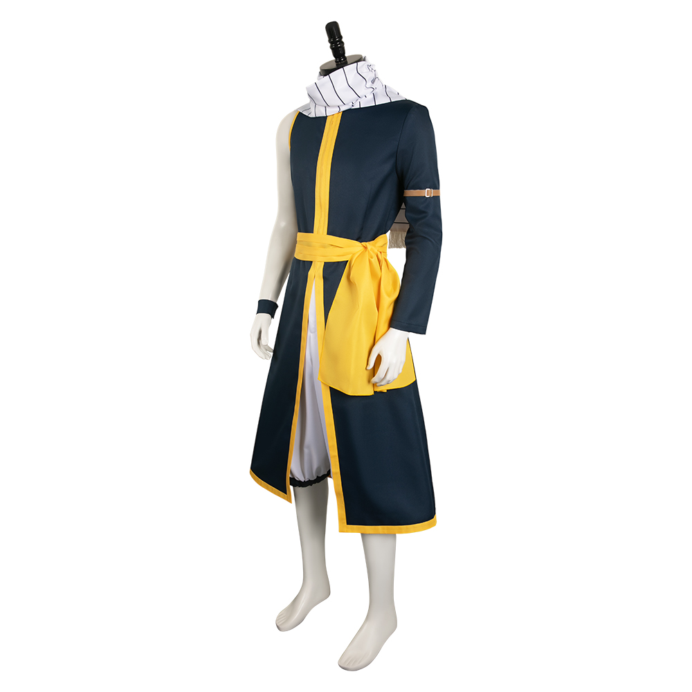 Fairy Tail Natsu Dragneel Black Suit Cosplay Costume Outfits Halloween Carnival Suit suit