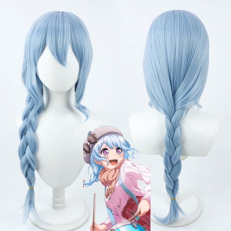Anime BanG Dream! Matsubara Kanon The Braids Cosplay Wigs