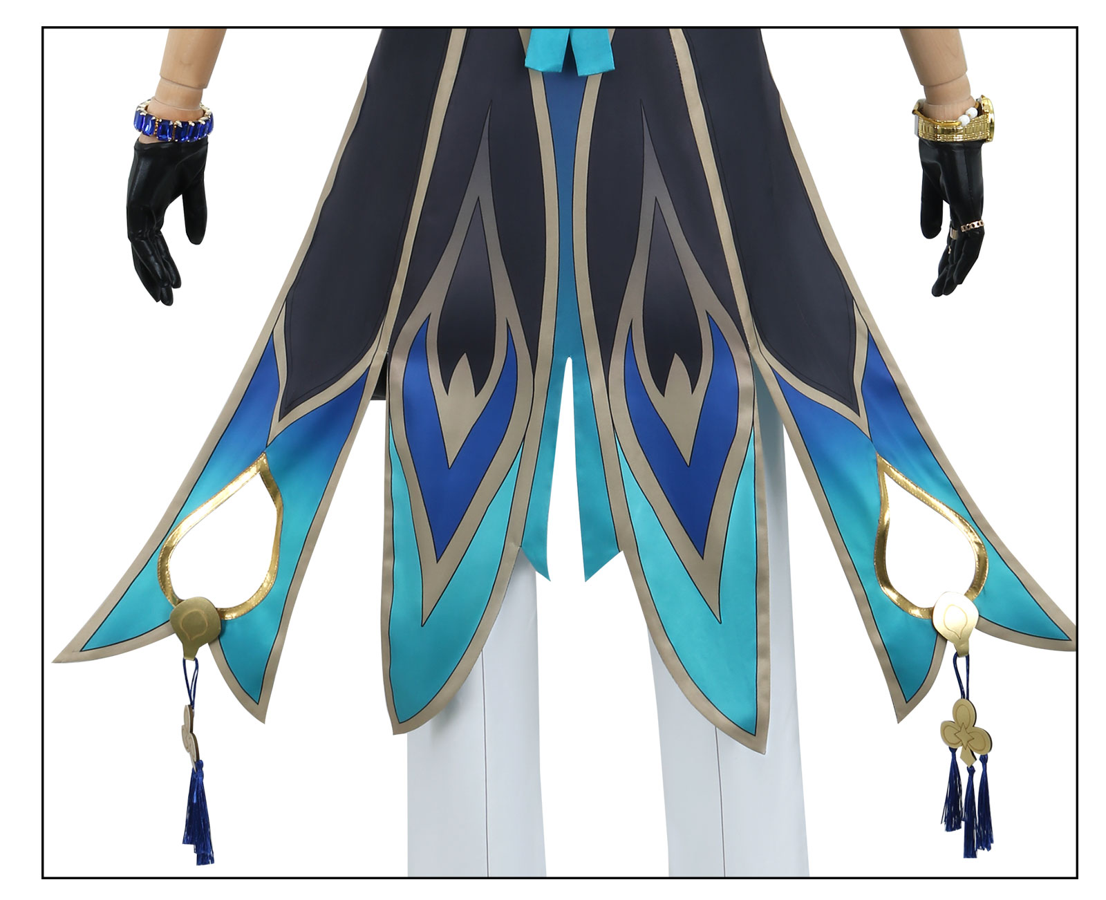 Honkai Star Rail Aventurine Cosplay Costume Carnival Uniform Wig 