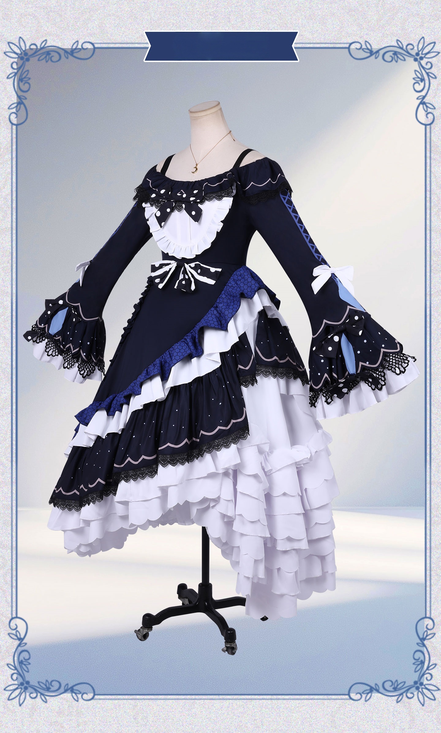 Magical Girl Witch Trials Natsume Anan Cosplay Costume Kawaii Navy  