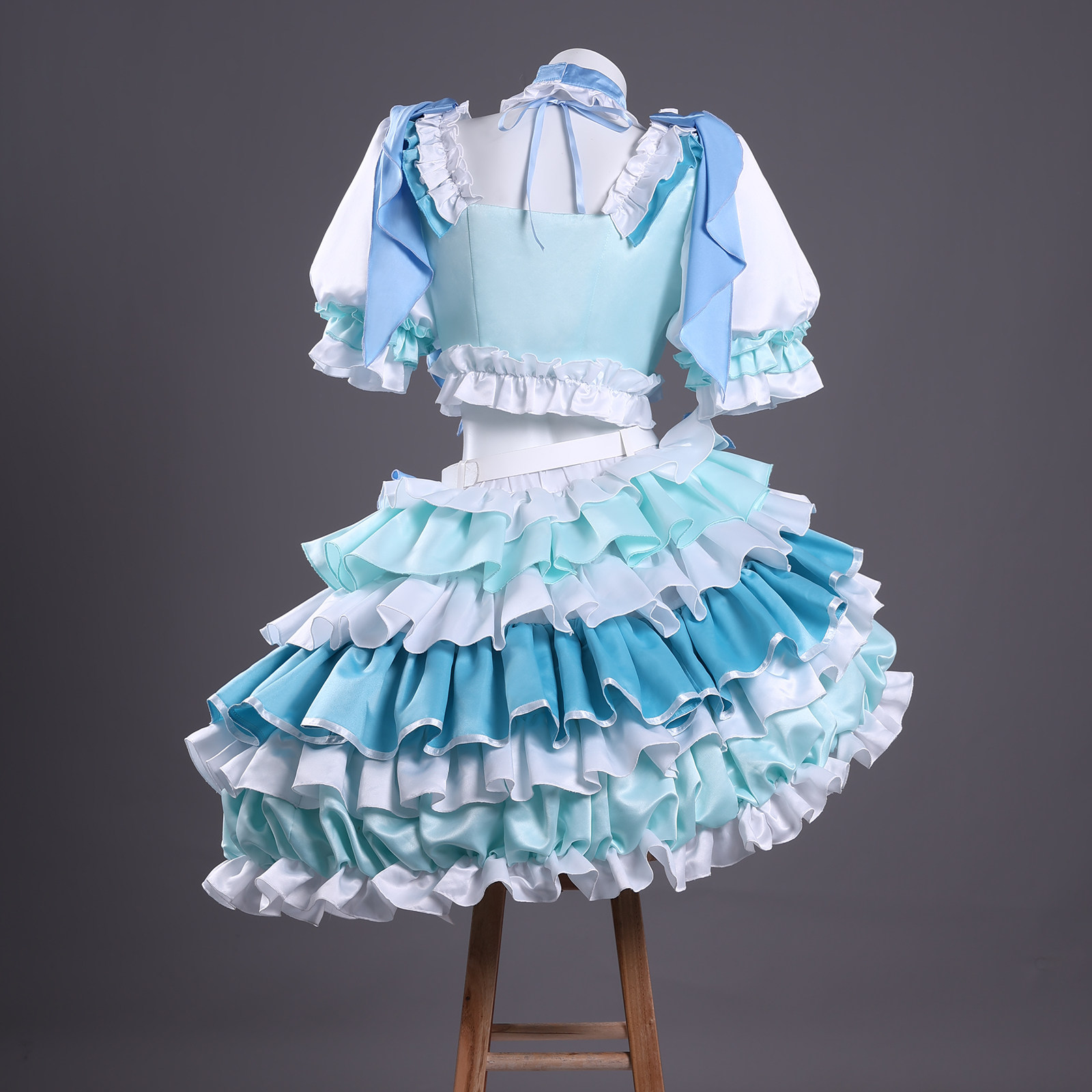 Puella Magi Madoka Magica Sayaka Miki Stage Outfit Cosplay Costumes