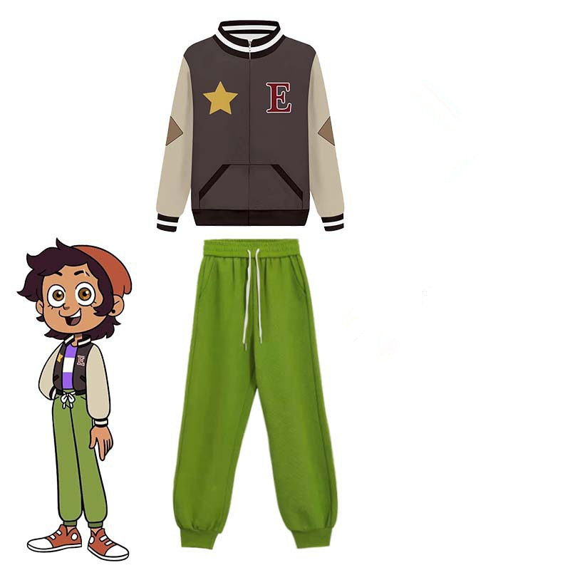 The Owl House Luz Noceda Baseball Uniforms Cosplay Costumes