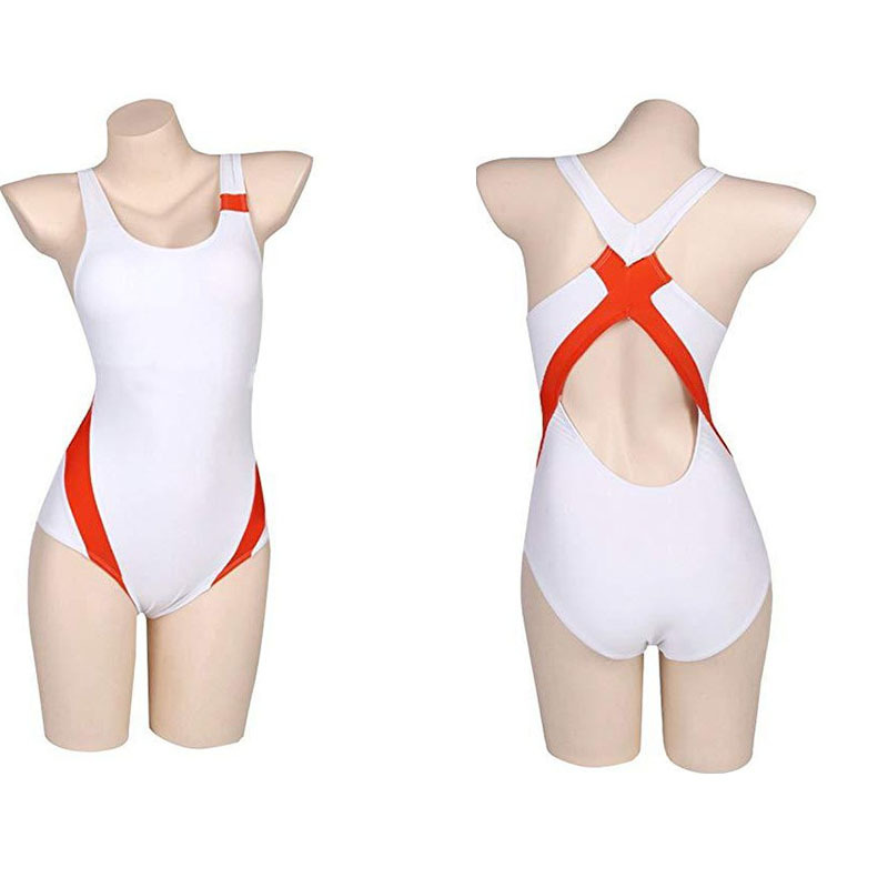 Anime Darling in the Franxx Cosplay 02 Zero Two Cosplay Costume Swimwear