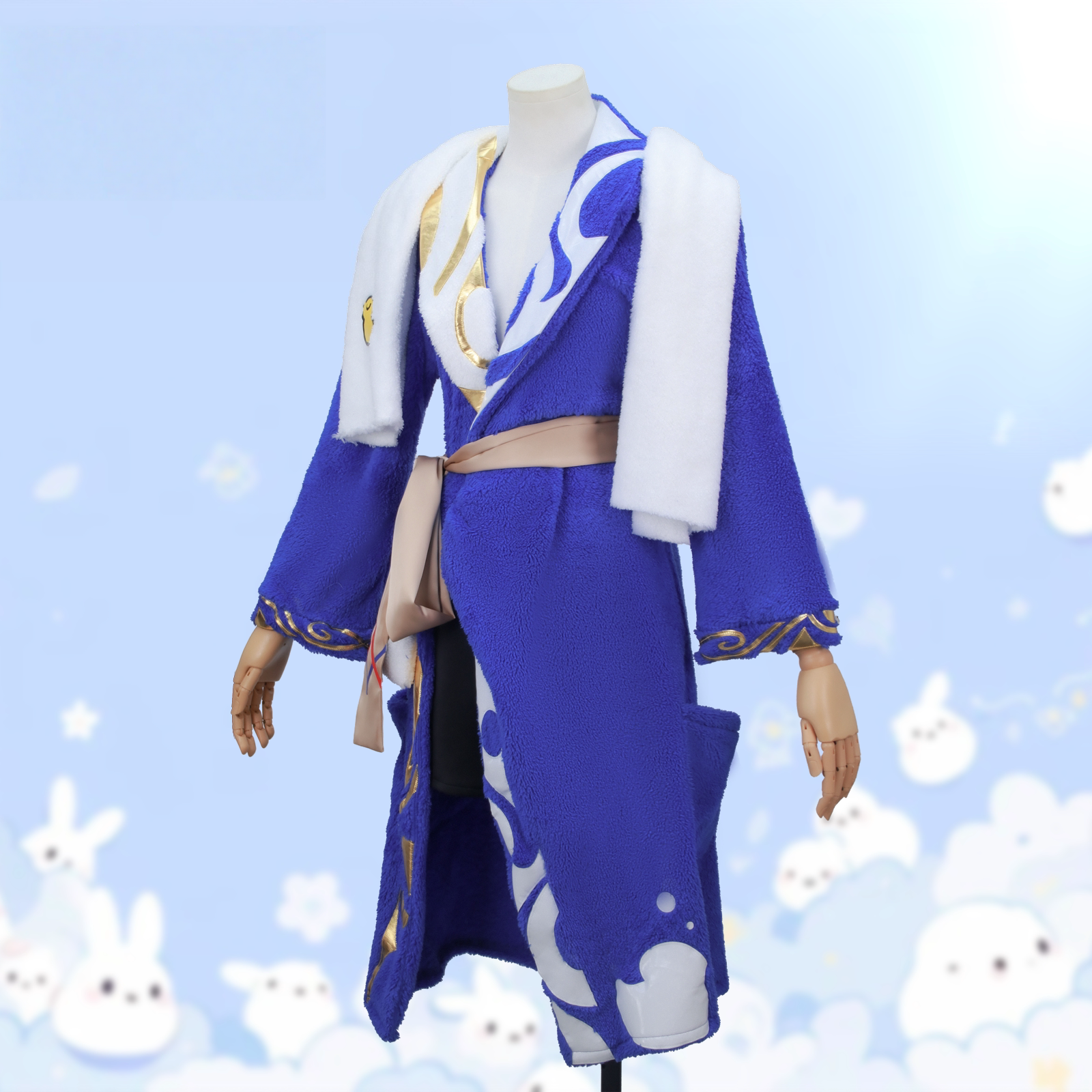 Honkai Star Rail Dr Ratio Boys Dormitory Bathrobe Pajamas Cosplay Costumes